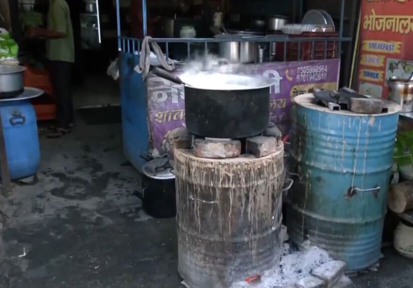 Visual from a dhaba in Dehradun