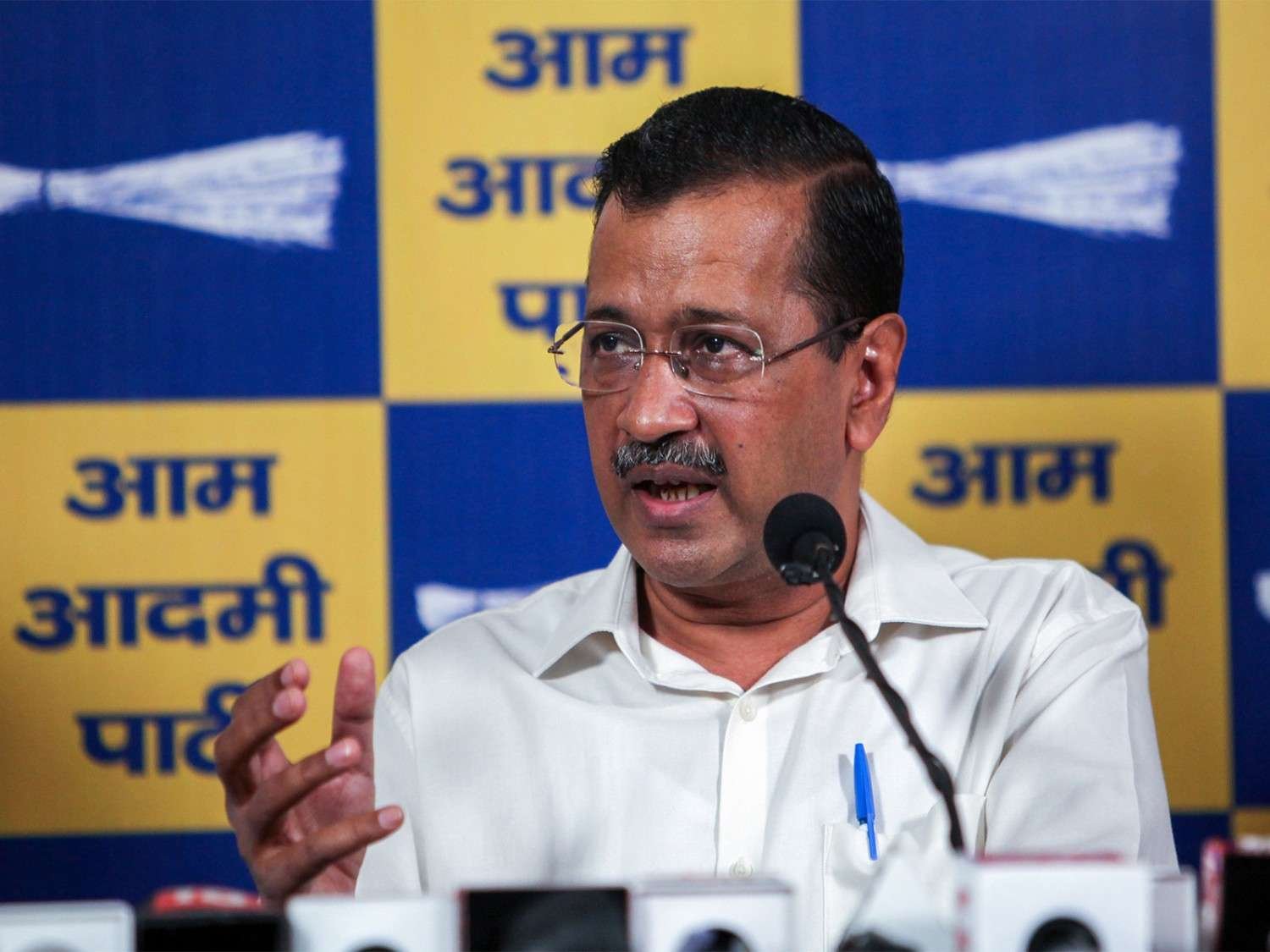Kejriwal condemns firing on AAP candidate in Una during Gujarat election