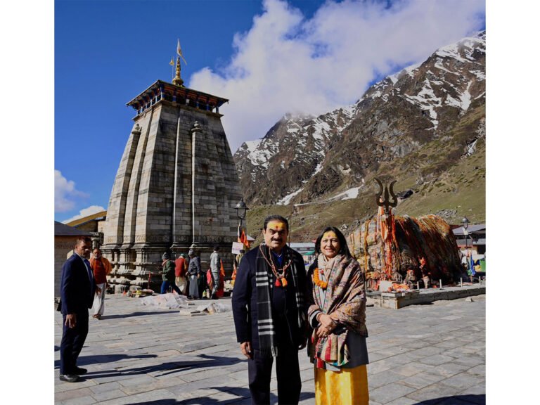 Gautam Adani Kedarnath Visit