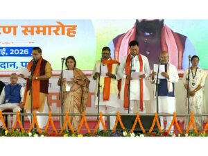 Nitish Kumar’s son takes oath in Bihar cabinet