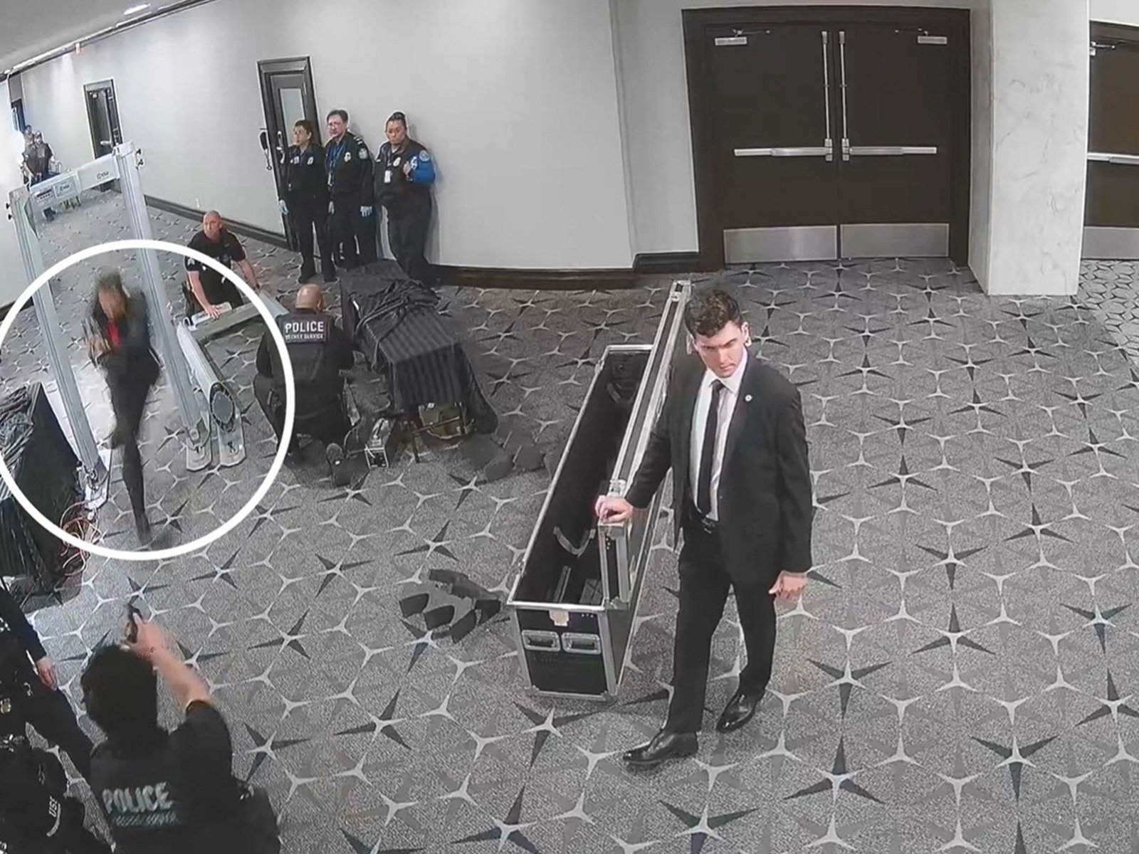 US Attorney Pirro releases video of suspect Cole Allen shooting Secret Service Officer White House Correspondents Dinner Attack 2026