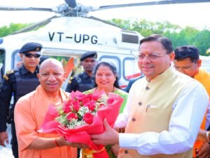 Yogi Adityanath visits ancestral village in Uttarakhand