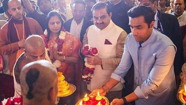 Gautam Adani Kedarnath Visit