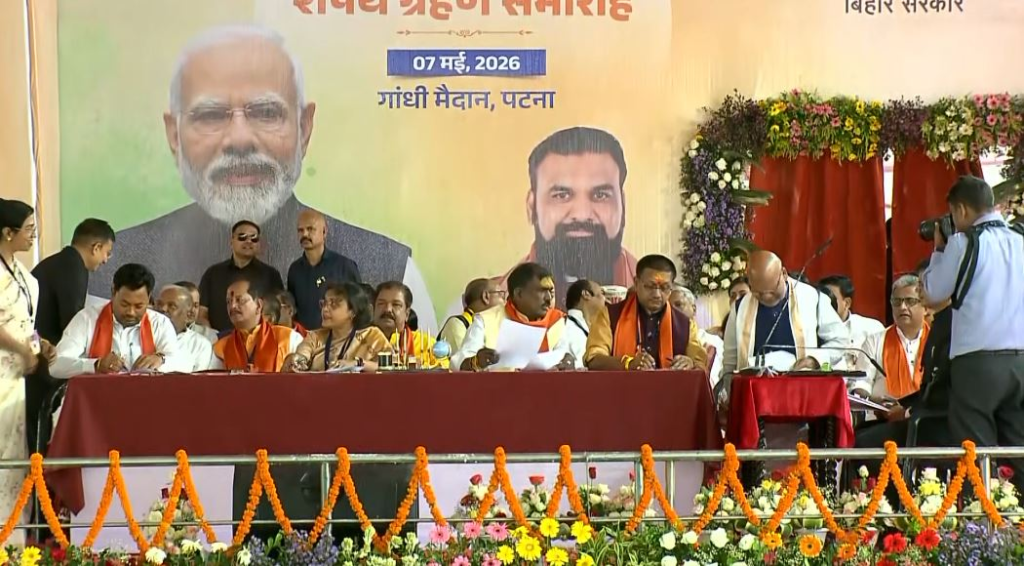 Nitish Kumar’s son takes oath in Bihar cabinet
