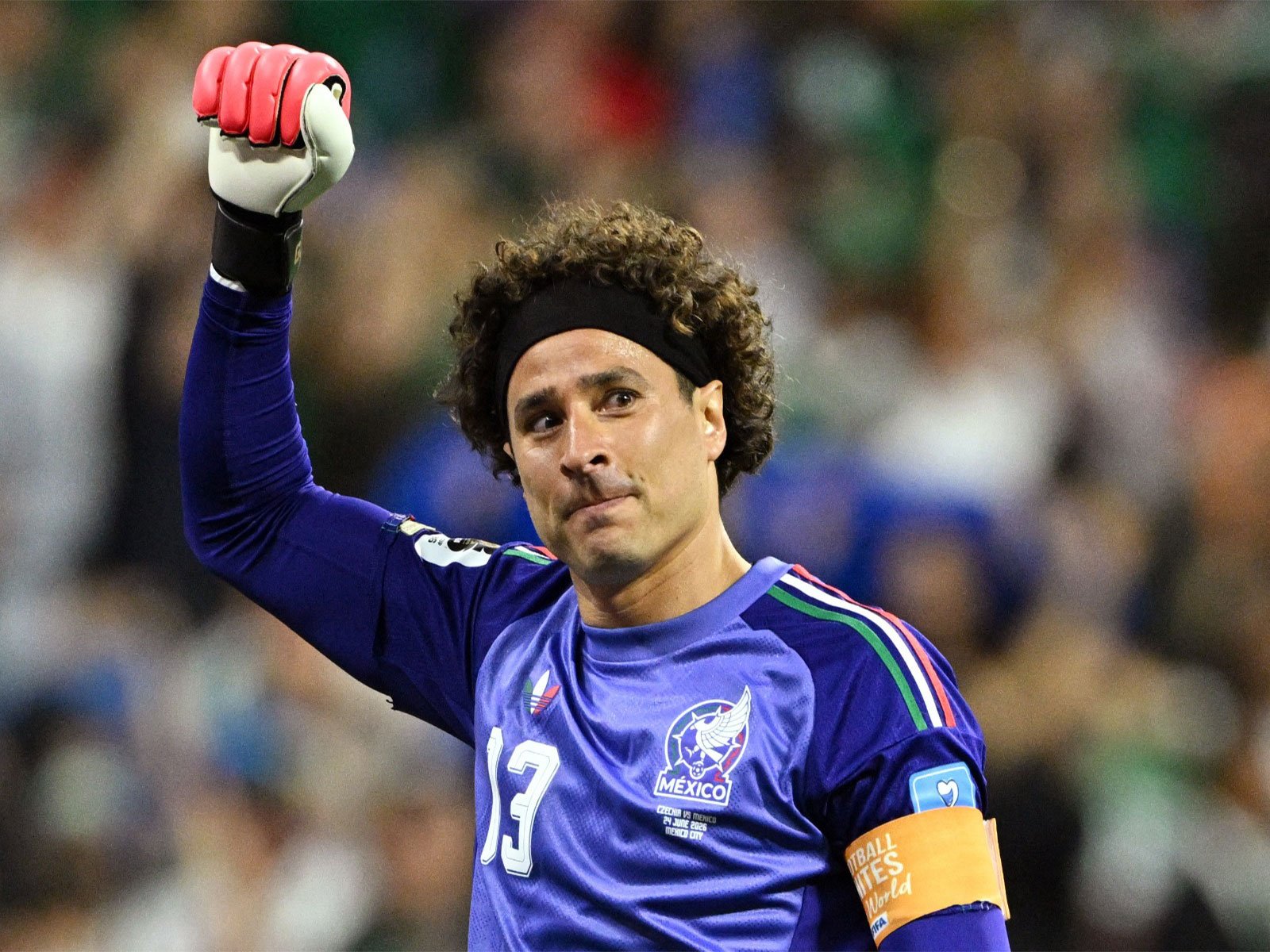 Guillermo Ochoa six World Cups