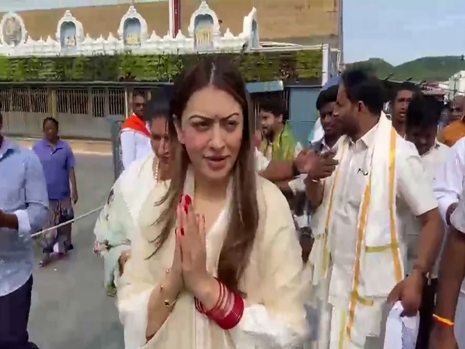 Hansika Tirumala Visit