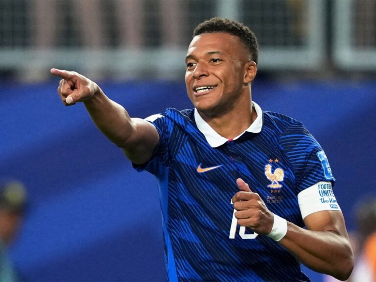 Kylian Mbappe World Cup Goals Record