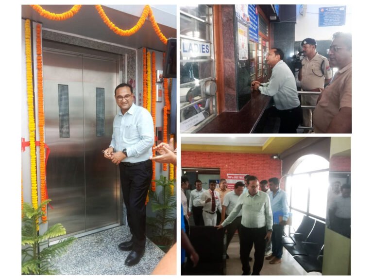 NFR General Manager Agartala Station Inspection Highlights Major Rail Infrastructure Upgrades in Tripura NFR General Manager Agartala Station Inspection