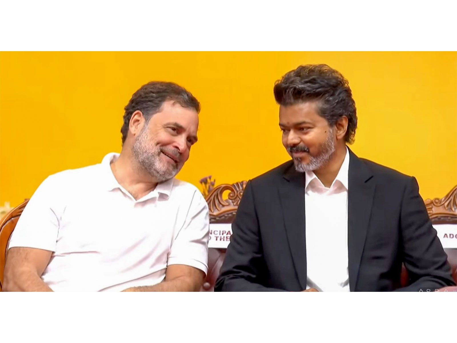 Rahul Gandhi Extends Birthday Wishes to Tamil Nadu CM Vijay, Reaffirms Support for Tamil People's Rights Rahul Gandhi birthday wishes to CM Vijay