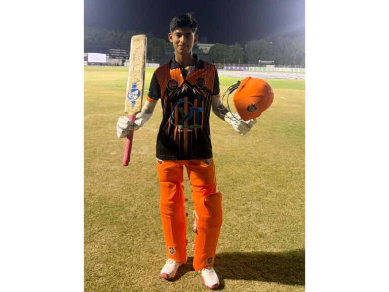 Siddharth Tomar 41-ball century