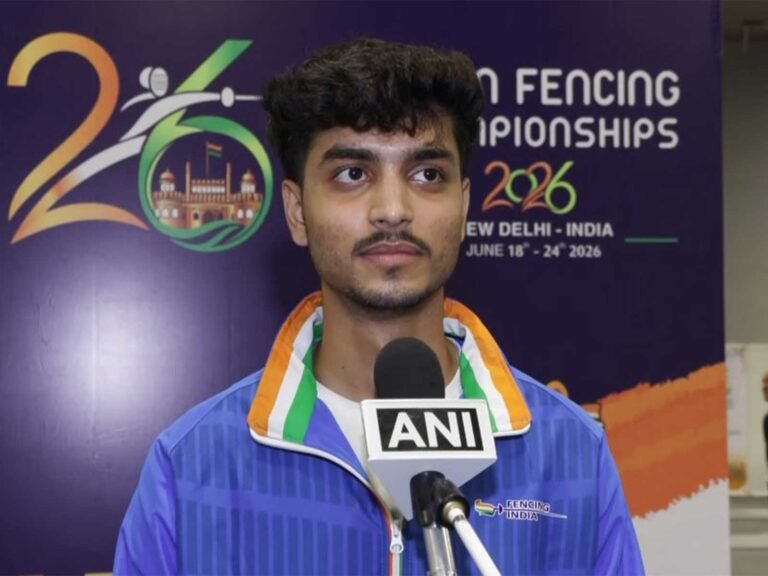 Tejas Manoj Patil fencing World Championship