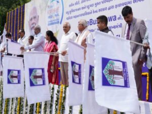 Vadodara electric buses under PM eBus Seva