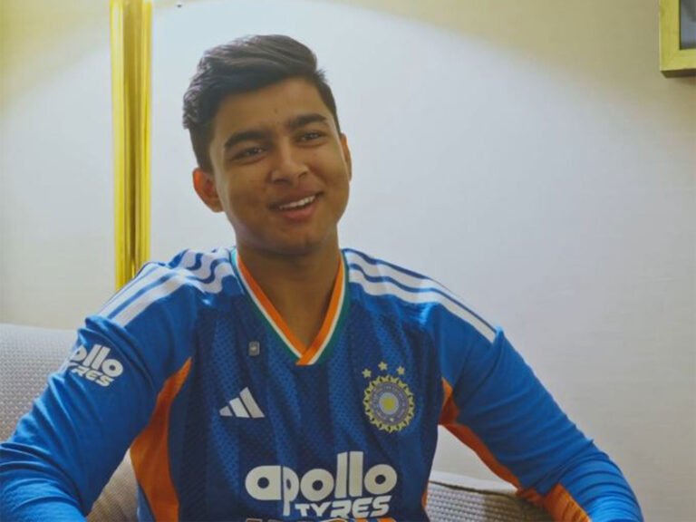 Vaibhav Sooryavanshi India jersey