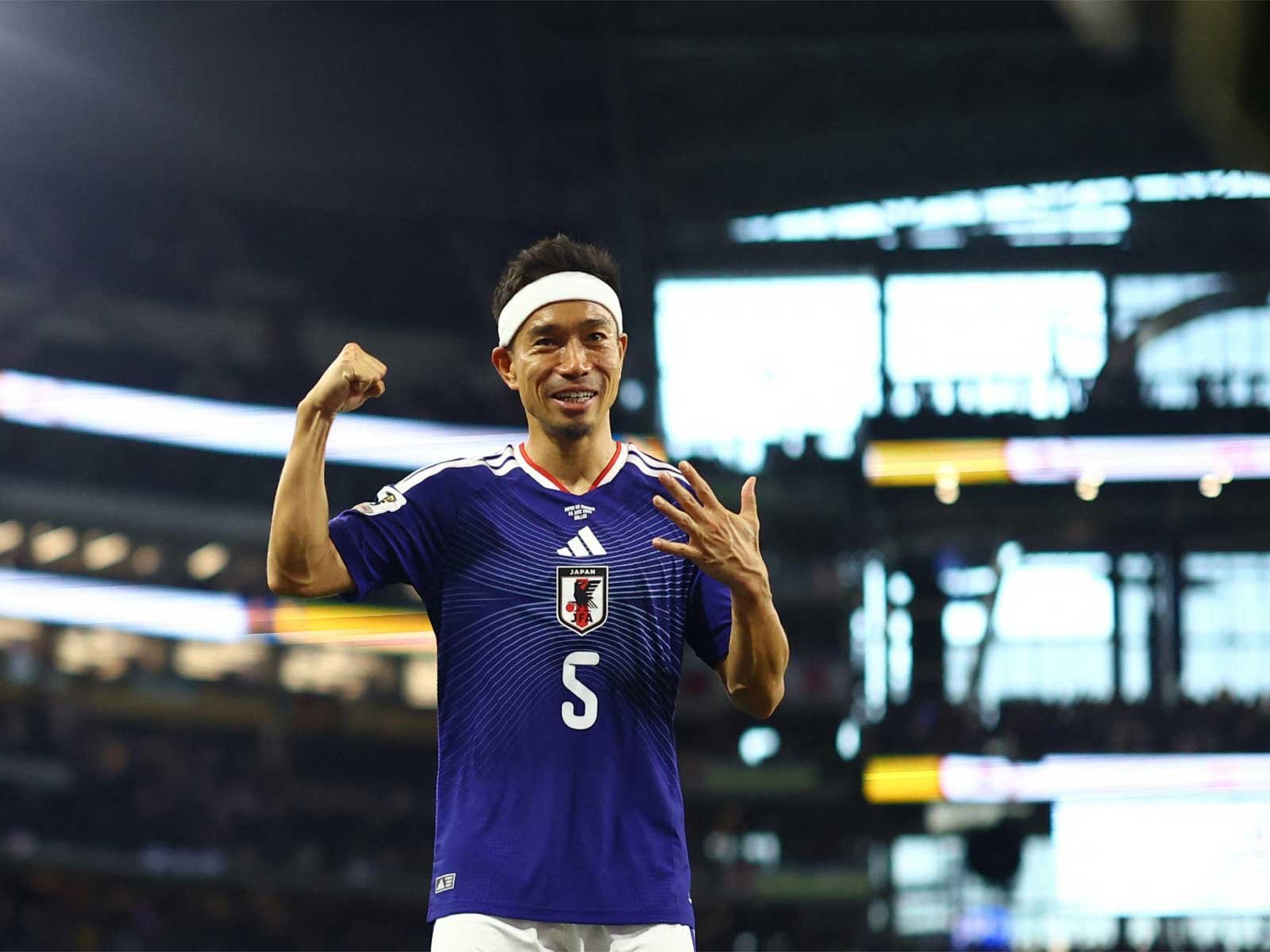 Yuto Nagatomo five FIFA World Cups