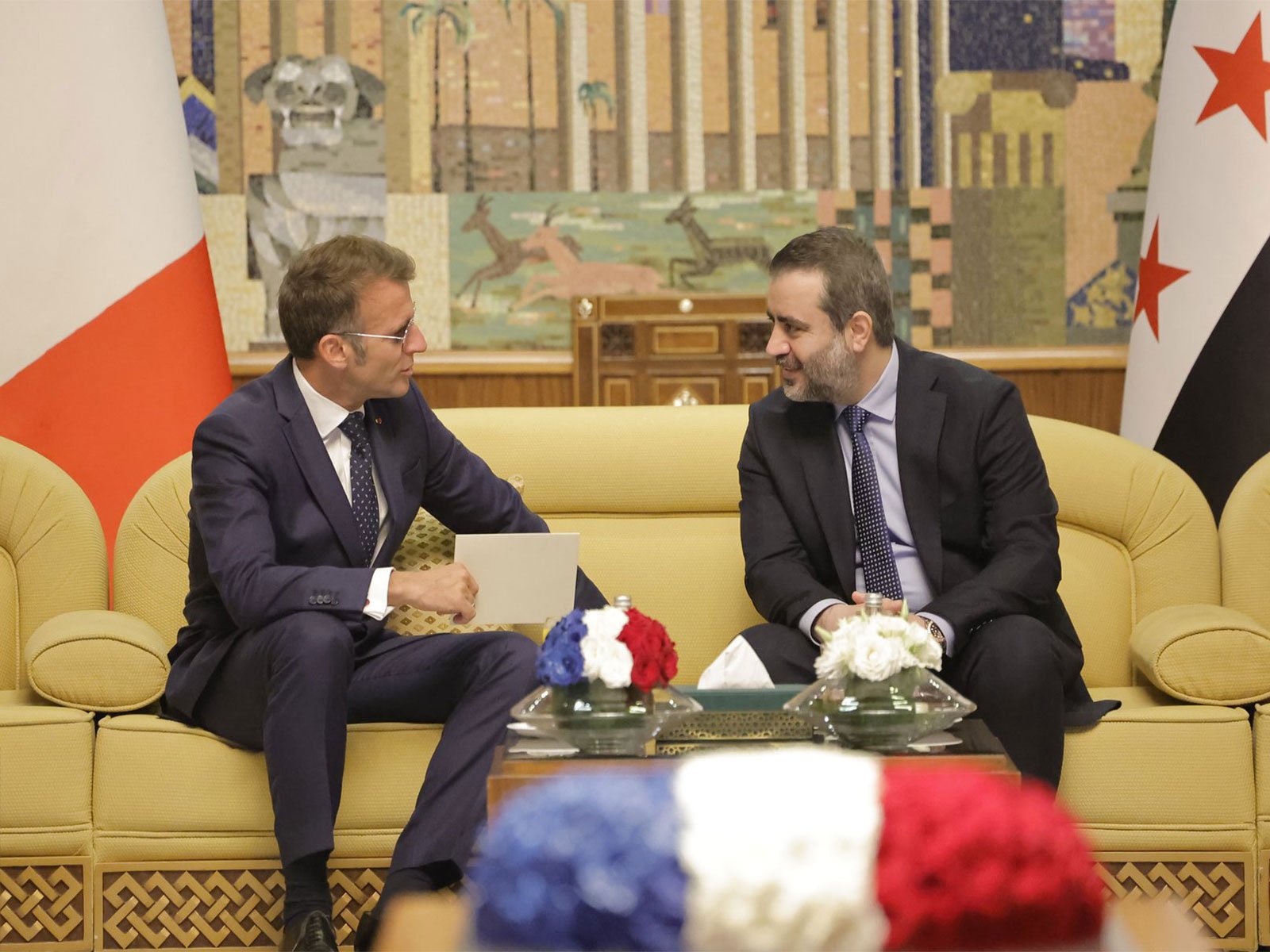Emmanuel Macron Syria Visit