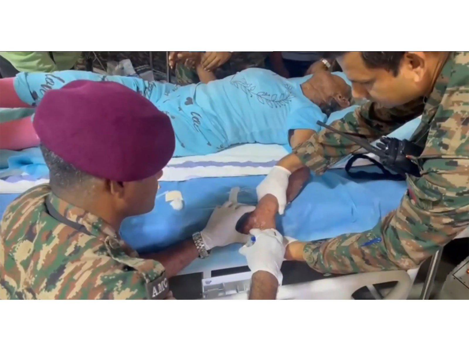 Indian Army Rescues Woman in Venezuela Amid Devastating Earthquake Crisis Indian Army rescues woman in Venezuela
