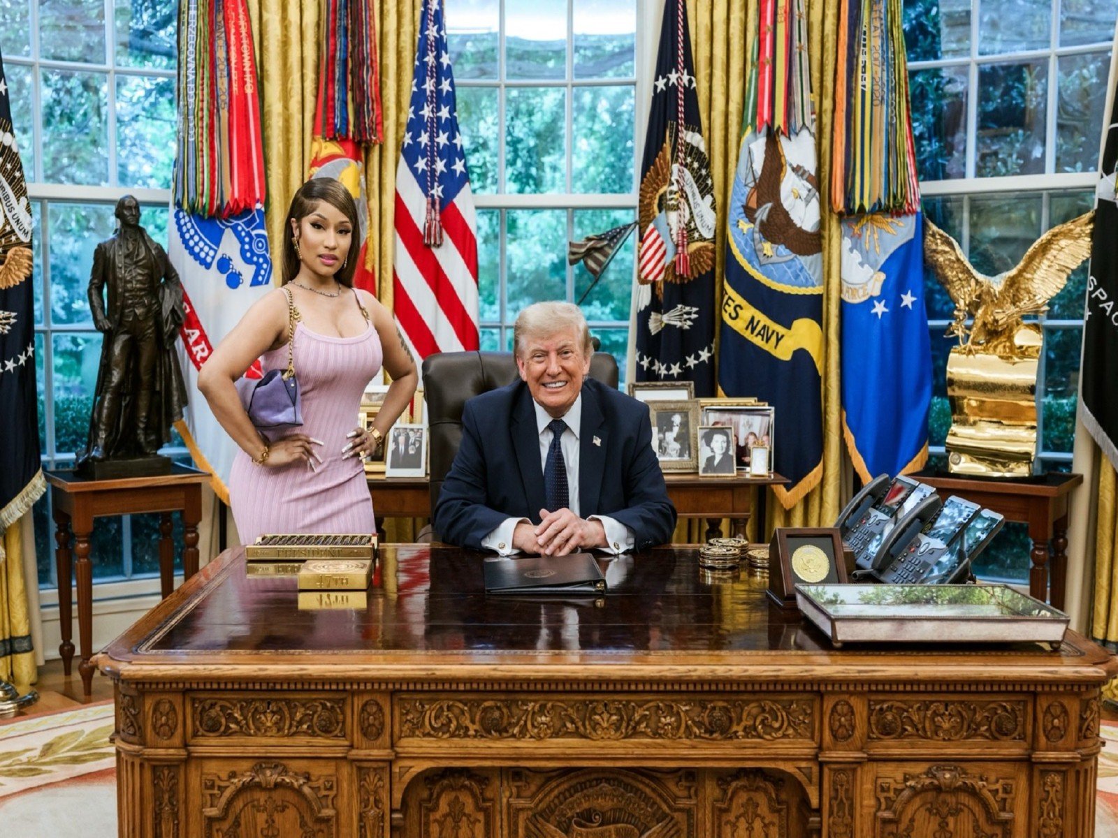 Nicki Minaj Trump Meeting: Rap Star's White House Visit Sparks National Debate Nicki Minaj Trump Meeting