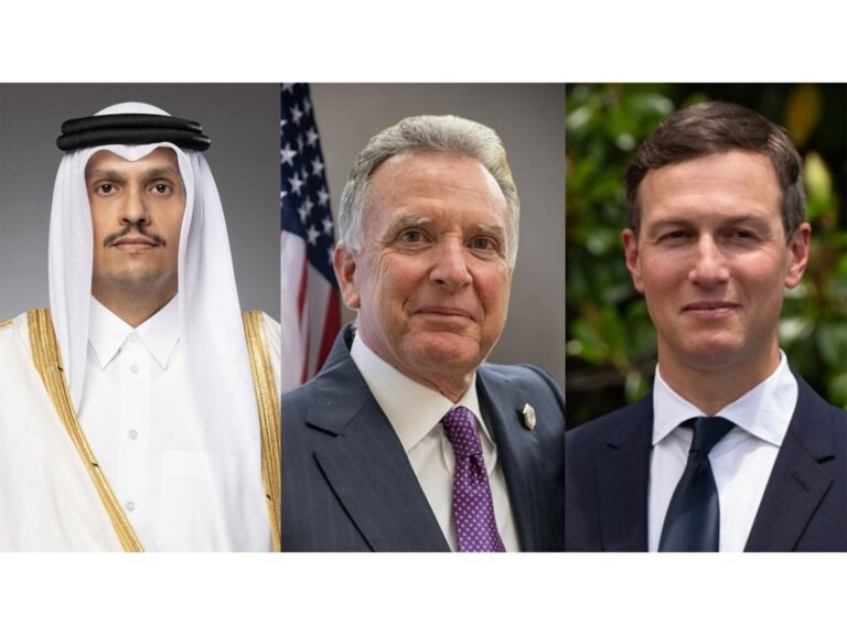 Qatar PM meets US envoys