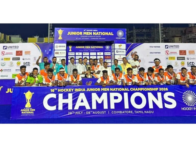 Hockey India Junior Men National Championship 2026: Odisha Crowned Champions After Thrilling 2-1 Victory Hockey India Junior Men National Championship 2026