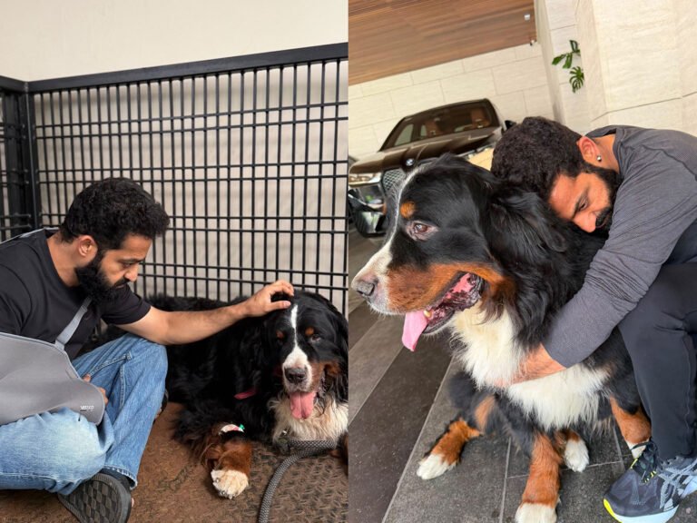 Jr NTR Mourns Beloved Pet Dog Bagheera in Heartbreaking Tribute Jr NTR Bagheera