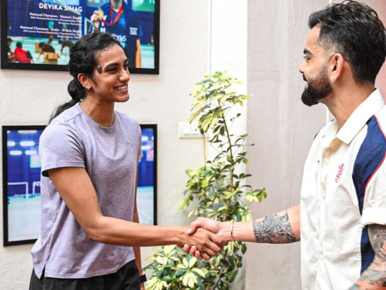 PV Sindhu Virat Kohli