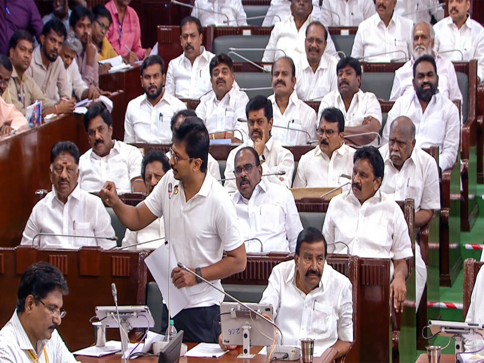 Tamil Nadu Assembly Clash